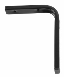 HOME It® Shelf bracket with F profile 125 x 150 mm black