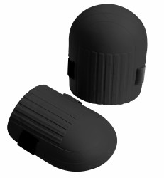 Millarco® knee pads black with strap 2 pcs.