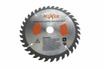Boxer® circular saw blade Ø165 x Ø16/20 mm 36 teeth