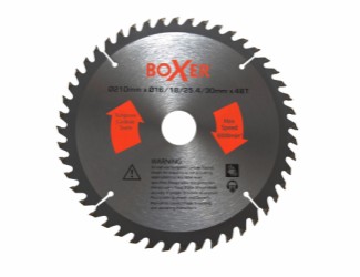 Boxer® circular saw blade Ø210 x Ø16/ 18/ 25.4/30 mm 48 teeth