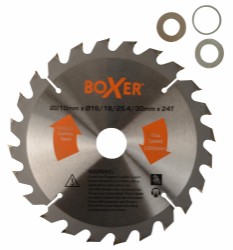 Boxer® circular saw blade Ø210 x Ø16/30 mm 24 teeth