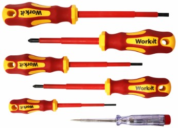 Work>it®VDE screwdriver set 6 parts