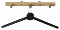 HOME It® Smart coat rack with 3 hooks 35×7×2,5 cm natural oak