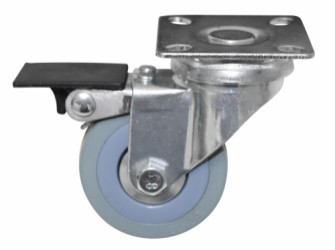 HOME It® castor with brake and plate 50mm