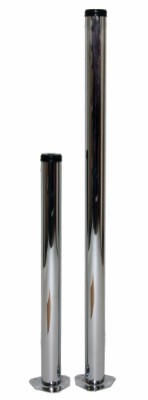 HOME It® round table leg with adjusting screw Ø60 mm x 70 cm chrome