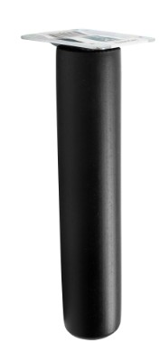 Bordben i sort bøg - cylindrisk Ø41 L200 mm