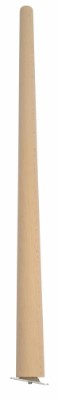 HOME It® conical table legs with slanted bracket Ø45/Ø25 x 70 cm beechwood