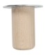 HOME It®Rundt bordben med lige beslag Ø55  x 10 cm bøgetræ. 100 % FSC