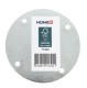 HOME It®Rundt bordben med lige beslag Ø55  x 20 cm bøgetræ. 100 % FSC.