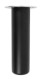 HOME It®Rundt bordben med lige beslag Ø55  x 20 cm bøgetræ. Sort malet. 100 % FSC