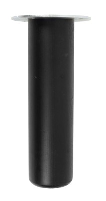HOME It®Rundt bordben med lige beslag Ø55  x 20 cm bøgetræ. Sort malet. 100 % FSC