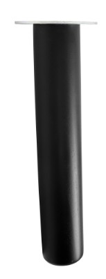 Bordben i sort bøg, cylindrisk Ø55 L300 mm
