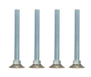 HOME It® adjusting screws for table leg 105 x 90 x 10 mm 4 pcs.