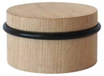 HOME It® round door stopper Ø76×45 mm natural oak