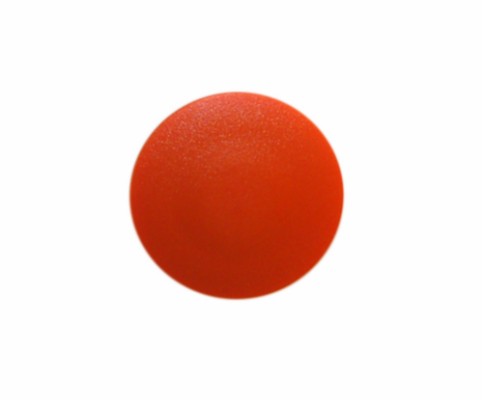 Round peg, U-design Ø50 mm  - orange