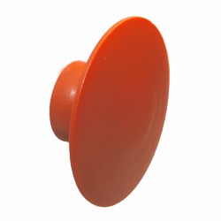 Round peg, U-design Ø80 mm  - orange