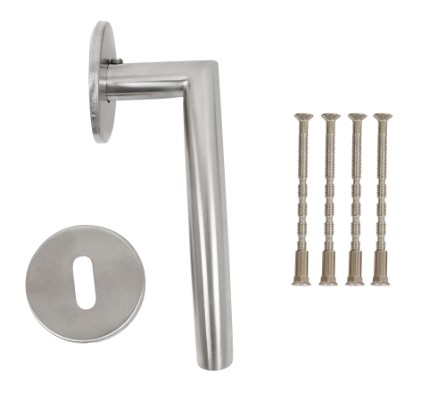 HOME It® door handle with B-grip 16 mm stainless