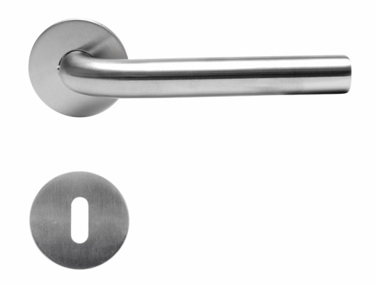 HOME It® door handle with-L grip 19 mm stainless