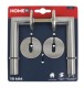 HOME It® door handle with V-grip 19 mm stainless