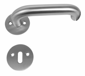 HOME It® door handle with U-grip 19 mm stainless steel