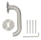 HOME It® door handle with U-grip 19 mm stainless steel