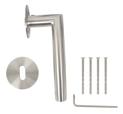 HOME It® door handle with B-grip 19 mm stainless steel