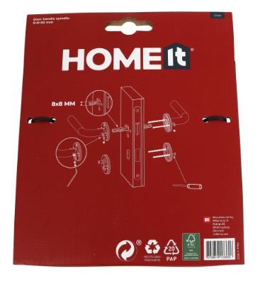 HOME It® door handle coupé satin