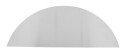 HOME It® curved kitchen splash plate 60 x 30 cm stainless steel