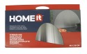 HOME It® curved kitchen splash plate 60 x 30 cm stainless steel