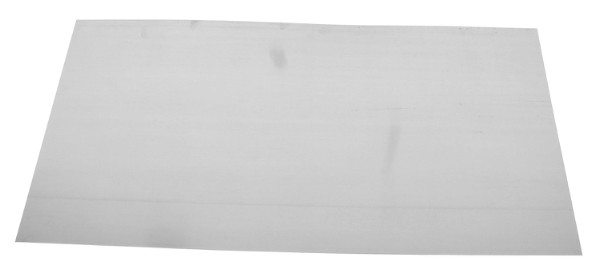 HOME It® curved kitchen splash plate 80 x 40 cm stainless steel