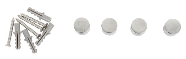 HOME It® Bracket 4 pcds. for mirrors and kitchen splash plate