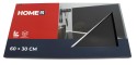 HOME It® rectangular kitchen splash plate 60x30 cm. black glass