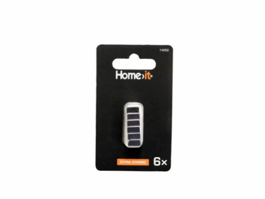 HOME It® magnets extra strong square 6 pcs. steel