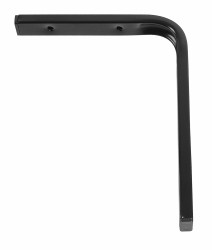 HOME It® Shelf bracket with F profile 150 x 200 mm black