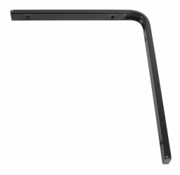 HOME It® Shelf bracket with F profile 250 x 300 mm black