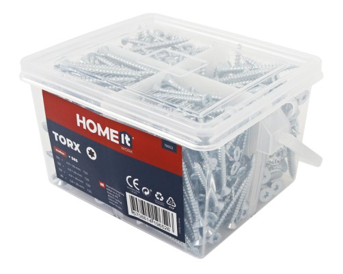 Home it Work® screw box TORX  Medium for indoor use 585 pcs