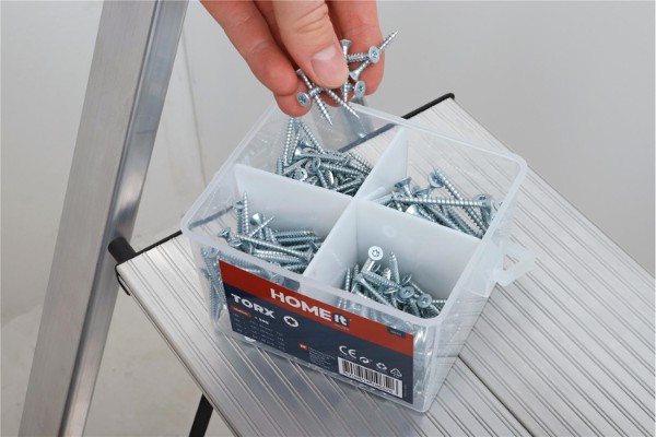 Home it Work® screw box TORX  Medium for indoor use 585 pcs