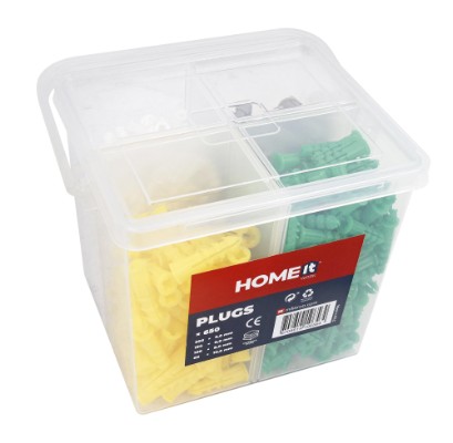 Work>it® Plug assortment in box 5.0 x 6.0 x 8.0 x 10.0 mm 65