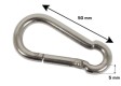 HOME It® fireman’s hook Ø5x50 mm in stainless steel 2 pcs.