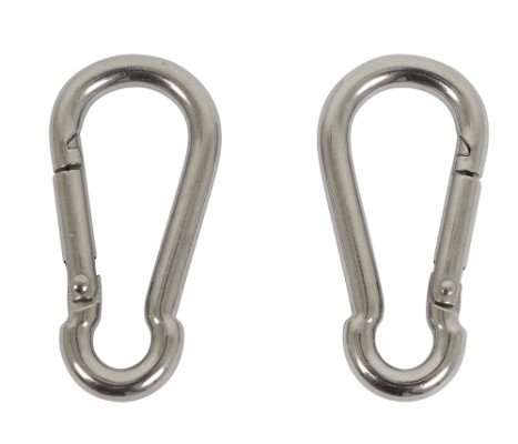 HOME It® fireman’s hook Ø5x50 mm in stainless steel 2 pcs.
