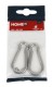 HOME It® fireman’s hook Ø6x60 mm in stainless steel 2 pcs.