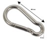 HOME It® fireman’s hook Ø8x80 mm in stainless steel 2 pcs.