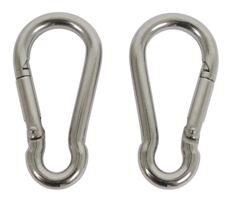 HOME It® fireman’s hook Ø8x80 mm in stainless steel 2 pcs.