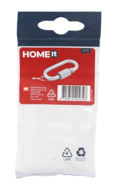 HOME It® p-link 6 x 58 x 27 mm electro-galvanised