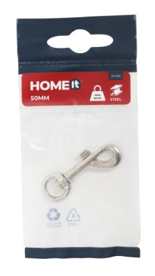 HOME It® carabiner 50 mm electro-galvanised