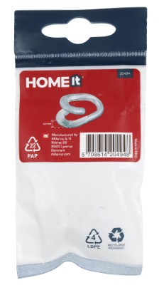 HOME It® P-link 4 mm electro-galvanised 2 pcs.