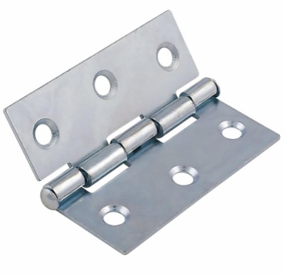 HOME It® butt hinge incl. screws 75 x 50 mm electro-galvanised