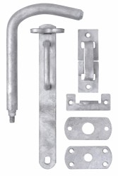 HOME It® stable door handle incl. screws 40-90 mm galvanised