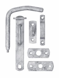 HOME It® stable door handle incl. screws 26-50 mm galvanised