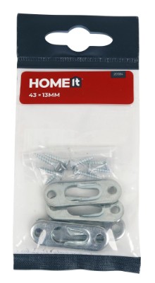 HOME It® hook bracket  43 x 15 mm galvanised